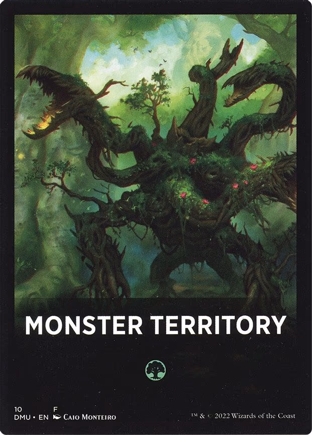 Monster Territory Theme Card - T (10)