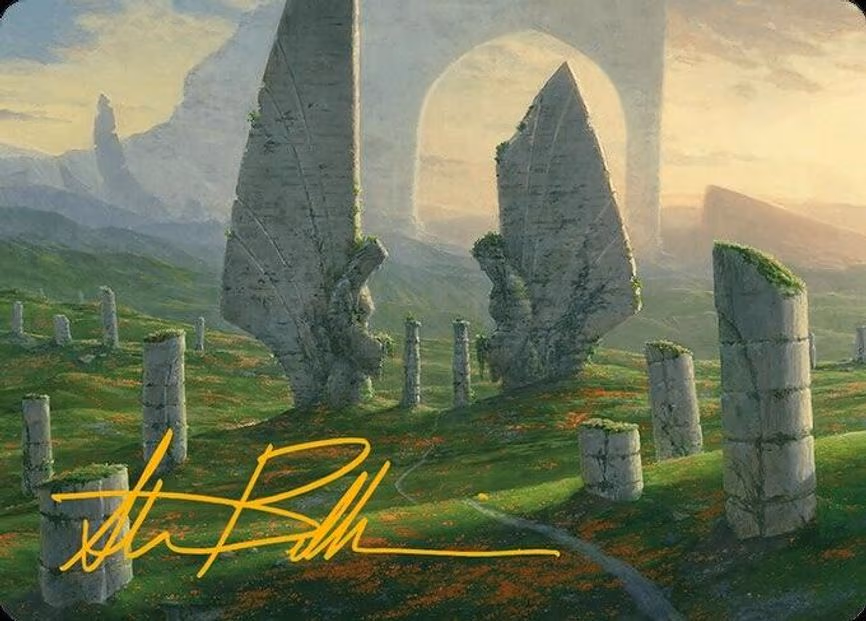 Monumental Henge Art Card