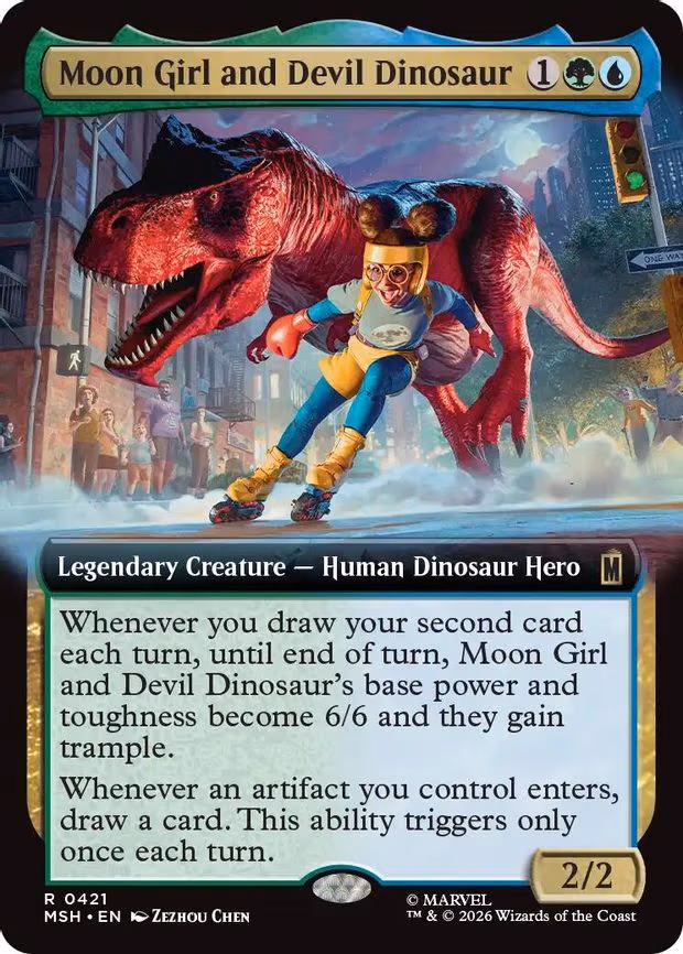 Moon Girl and Devil Dinosaur - R (421)