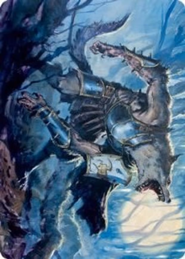 Moonrage Brute Art Card