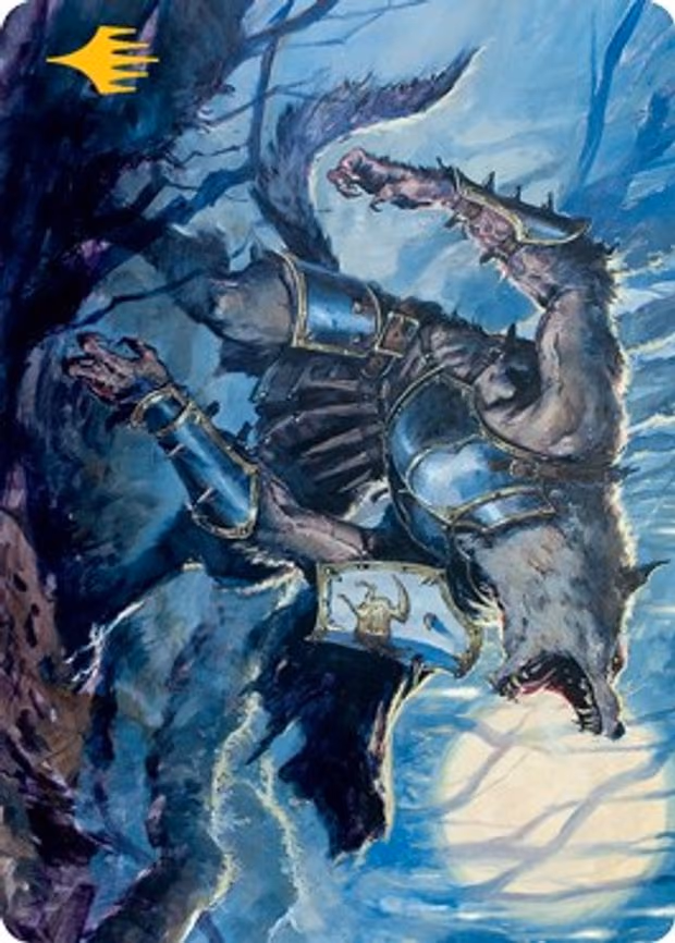 Moonrage Brute Art Card
