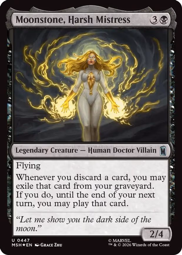 Moonstone, Harsh Mistress - U (447)