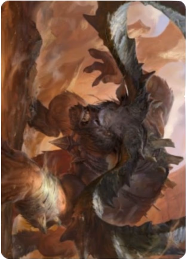 Moraug, Fury of Akoum Art Card