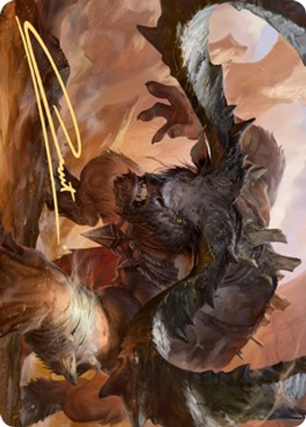 Moraug, Fury of Akoum Art Card