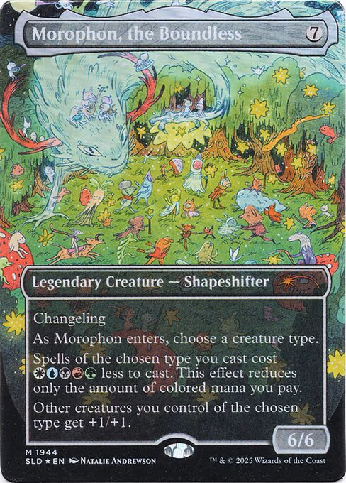 Morophon, the Boundless (Display Commander) - Thick Stock