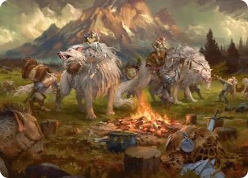 Mount Gundabad Mobilizes Art Card - S (54)
