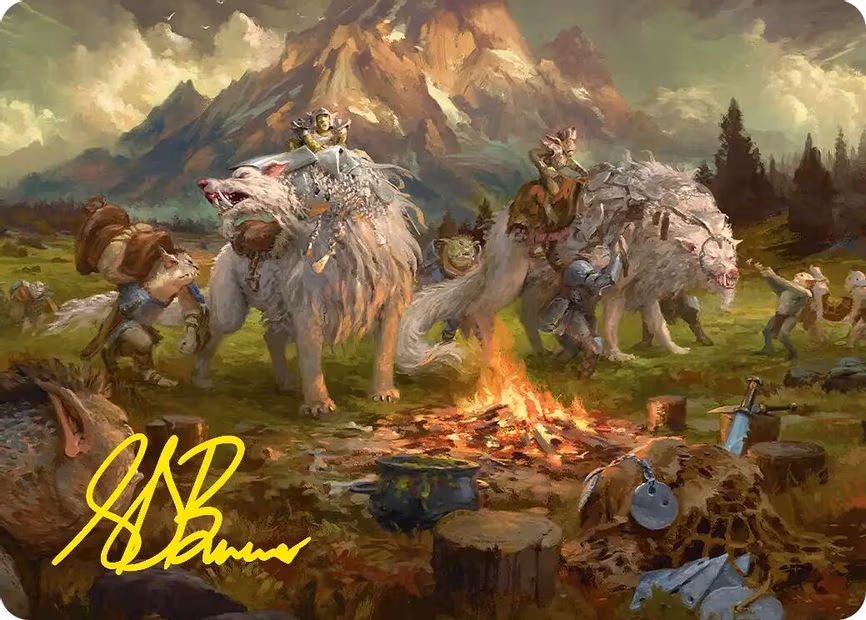 Mount Gundabad Mobilizes Art Card - S (54)