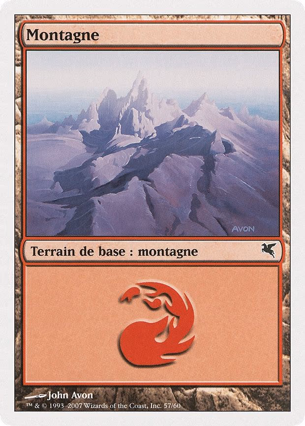 Mountain (French) - "Montagne"