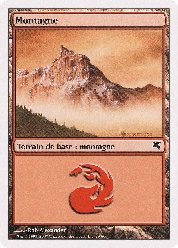 Mountain (French) - "Montagne"