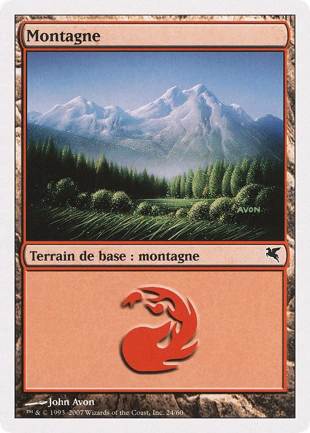 Mountain (French) - "Montagne"