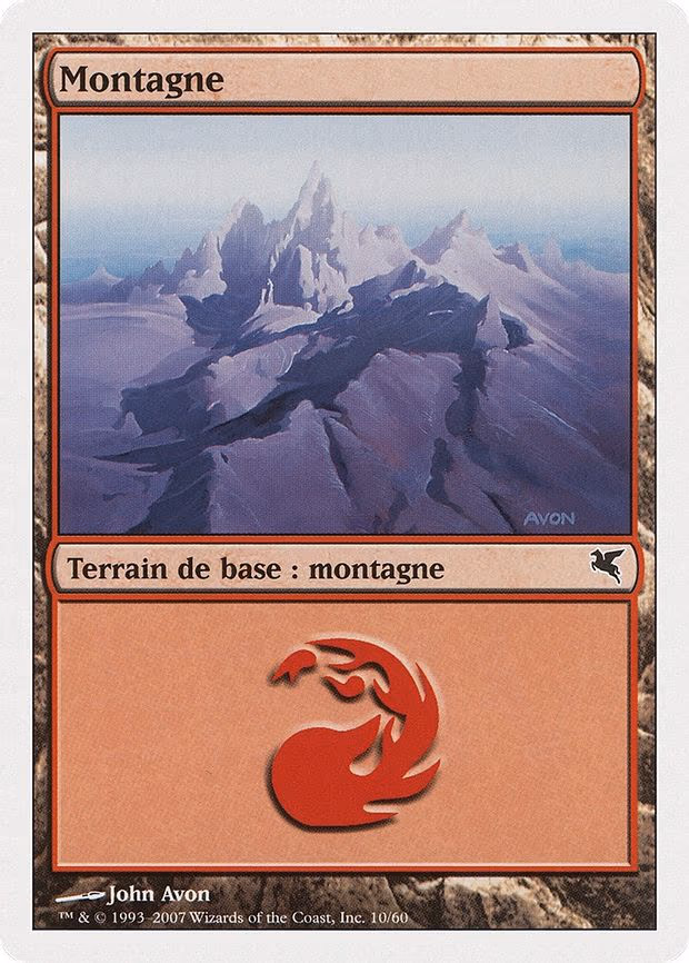 Mountain (French) - "Montagne"