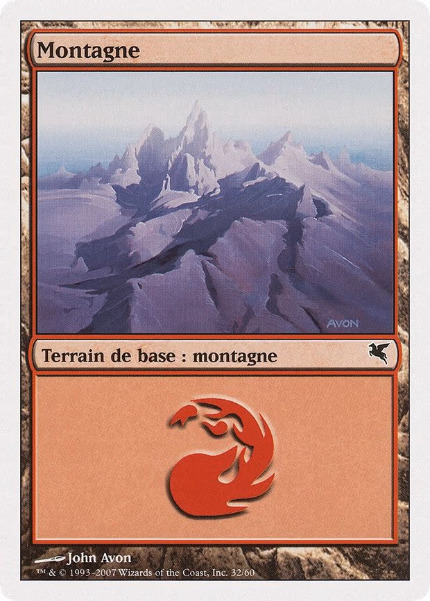 Mountain (French) - "Montagne"