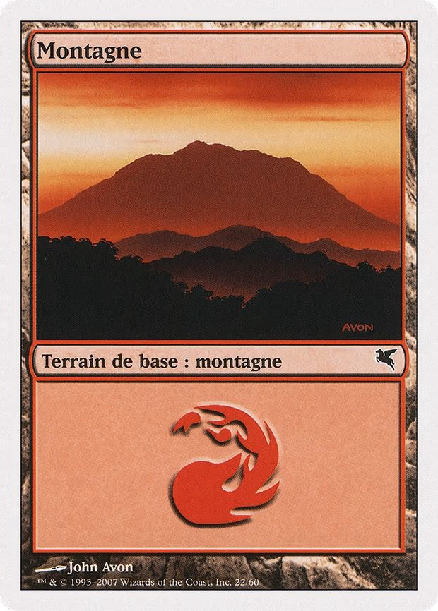 Mountain (French) - "Montagne"