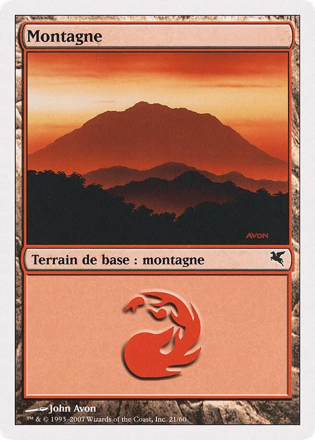 Mountain (French) - "Montagne"