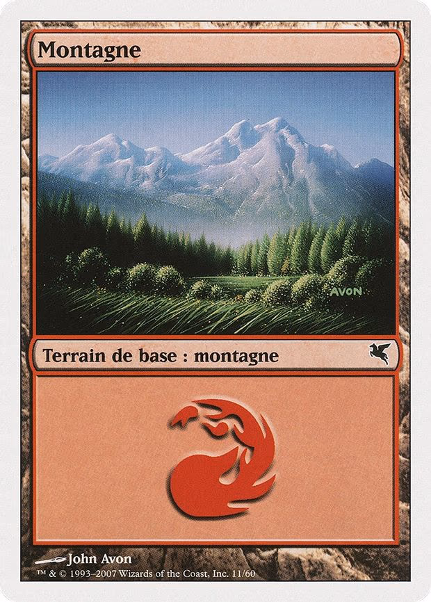 Mountain (French) - "Montagne"