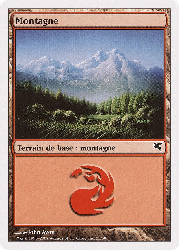 Mountain (French) - "Montagne"