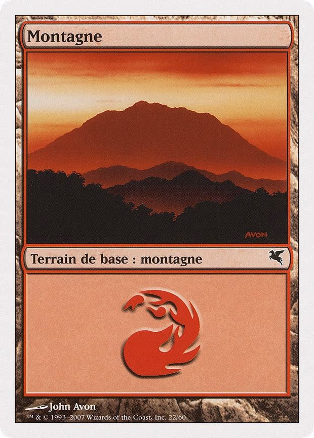 Mountain (French) - "Montagne"