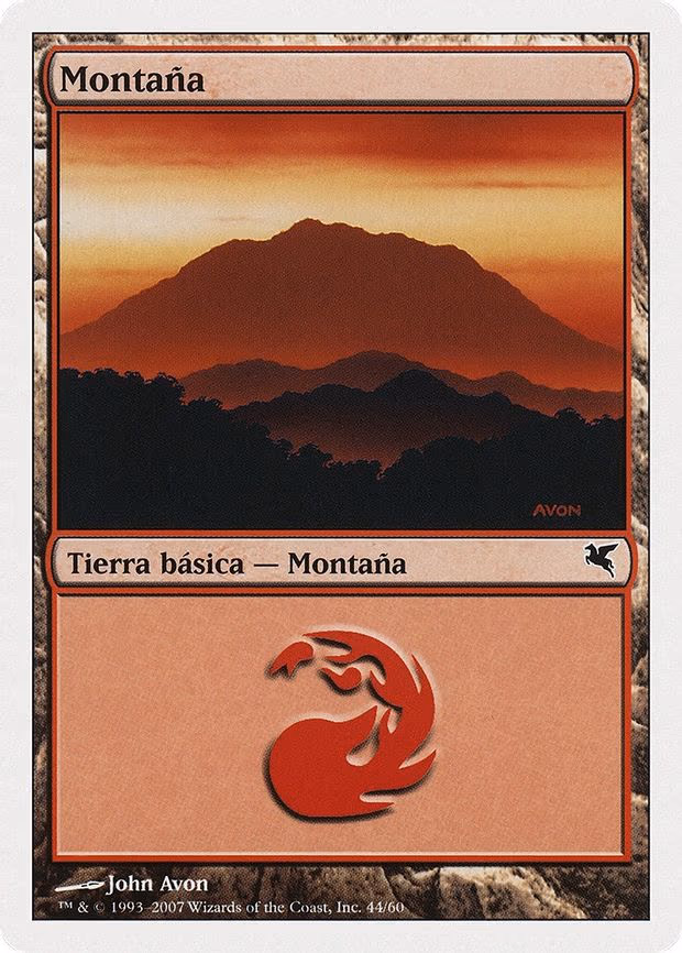 Mountain (Spanish) - "Montana" - L (I44)