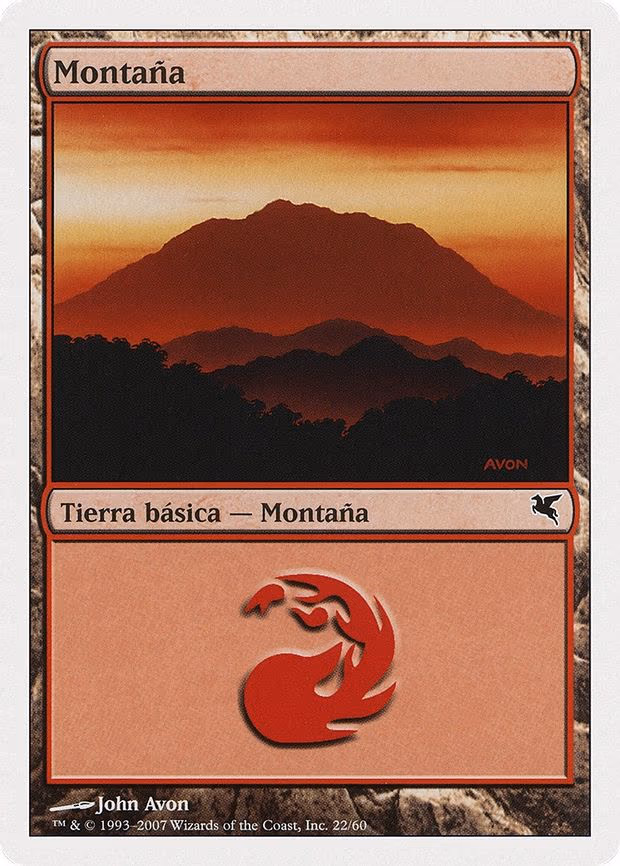 Mountain (Spanish) - "Montana"