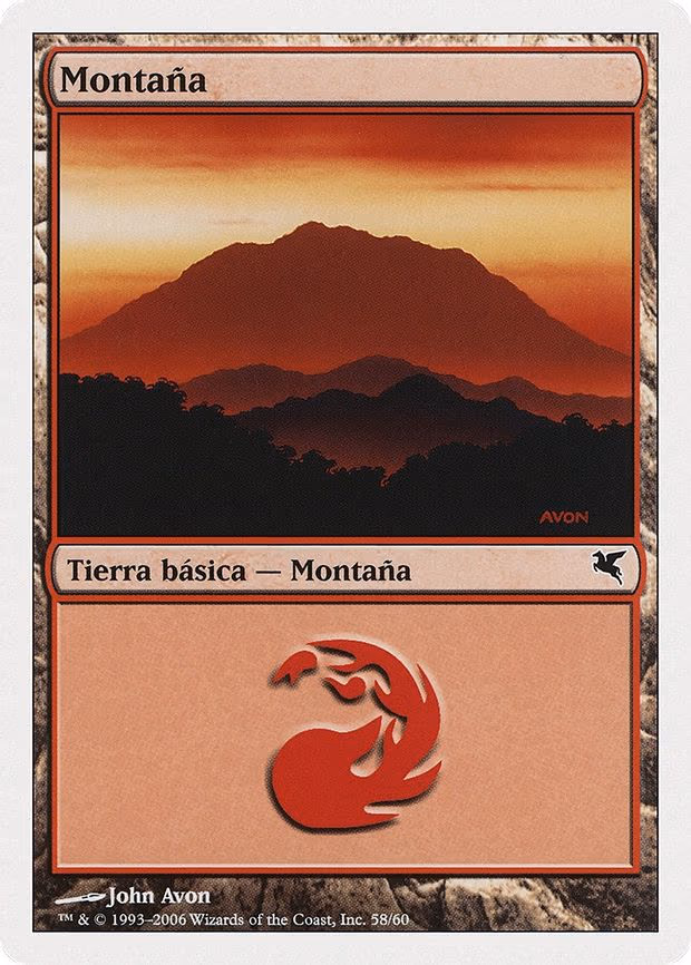 Mountain (Spanish) - "Montana"