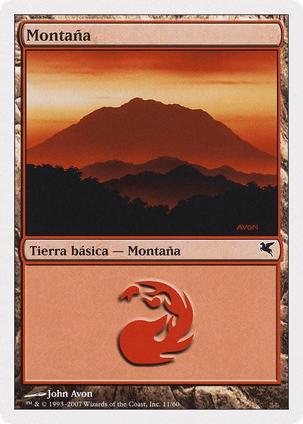 Mountain (Spanish) - "Montana"