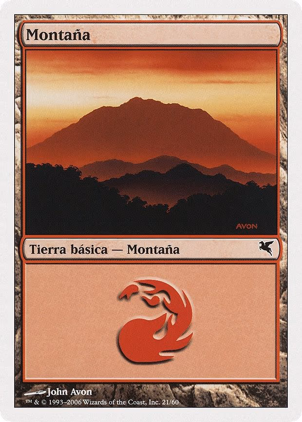 Mountain (Spanish) - "Montana"
