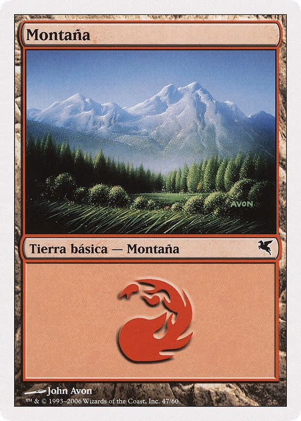 Mountain (Spanish) - "Montana" - L (D47)