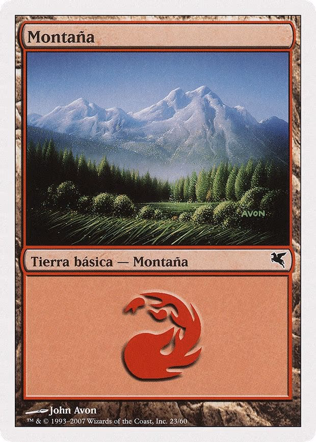 Mountain (Spanish) - "Montana"