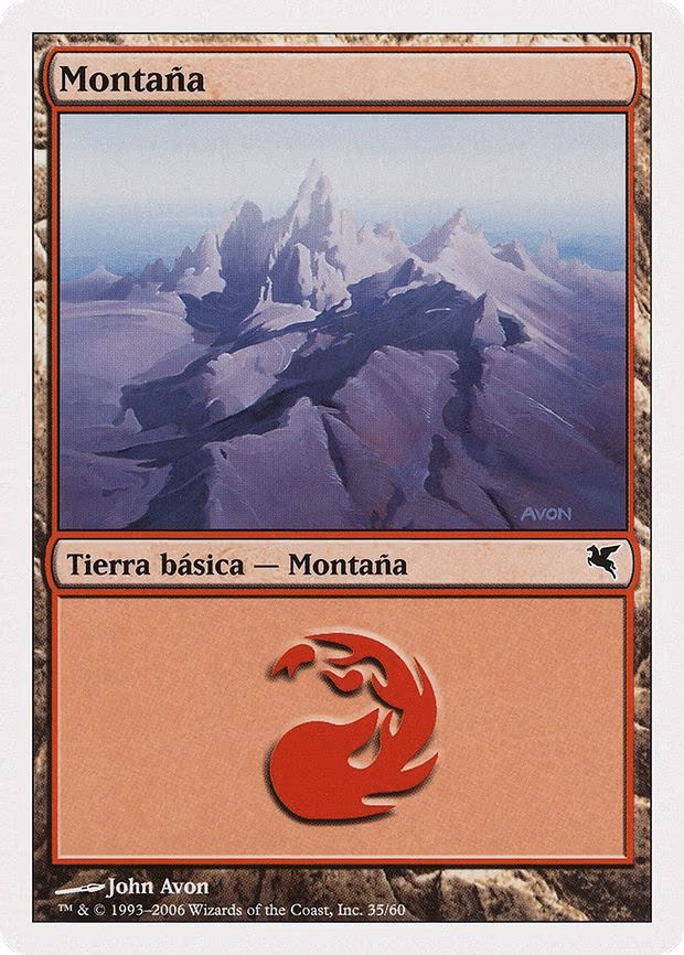 Mountain (Spanish) - "Montana"