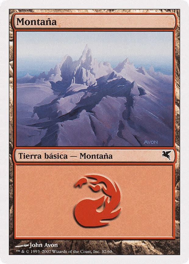Mountain (Spanish) - "Montana"