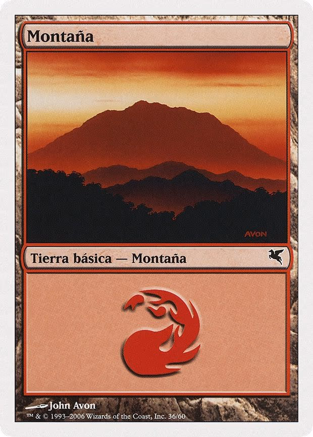 Mountain (Spanish) - "Montana" - L (C36)