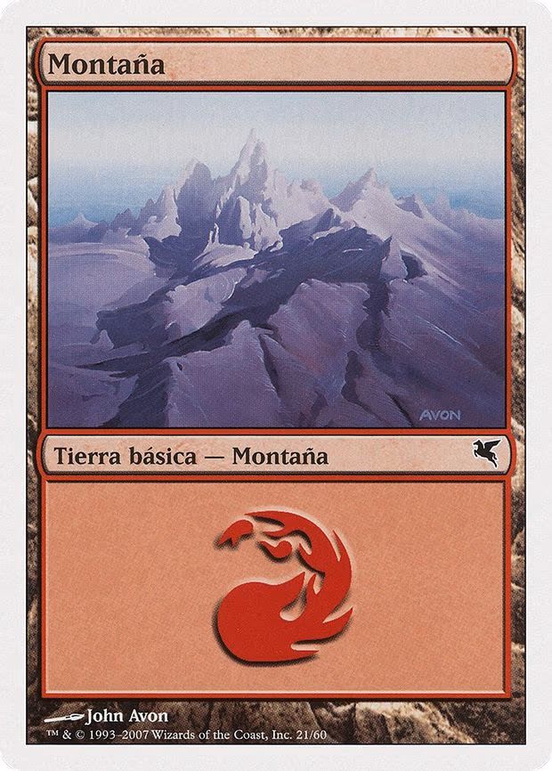 Mountain (Spanish) - "Montana"