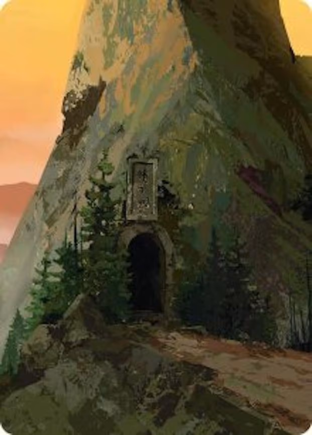 Mountain Art Card
