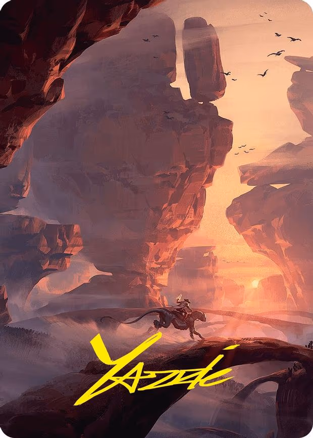 Mountain Art Card