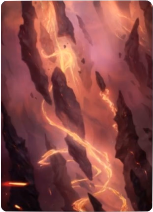 Mountain Art Card