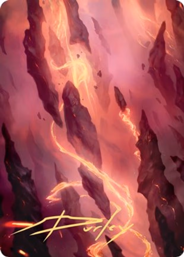Mountain Art Card