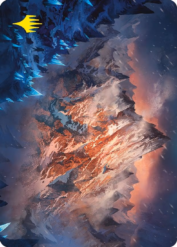 Mountain Art Card
