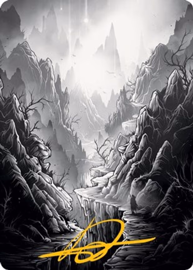 Mountain Art Card