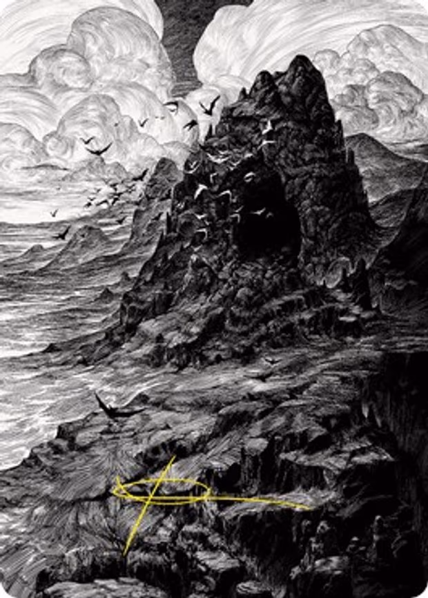 Mountain Art Card