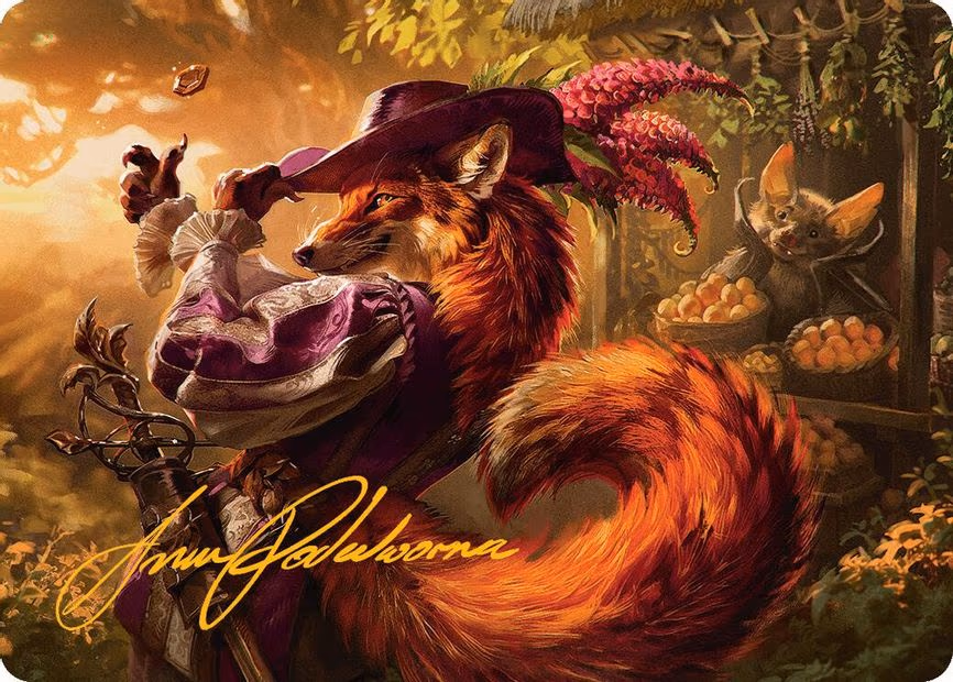 Mr. Foxglove Art Card