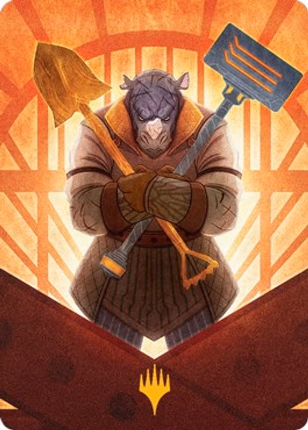 Mr. Orfeo, the Boulder Art Card