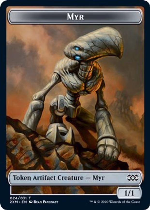 Myr (024) // Thopter (026) Double-Sided Token - T (24 // 26)