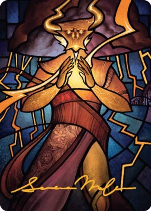Najal, the Storm Runner Art Card