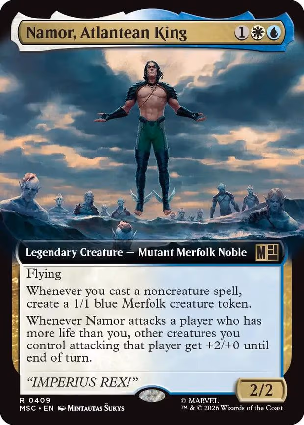 Namor, Atlantean King - R (409)