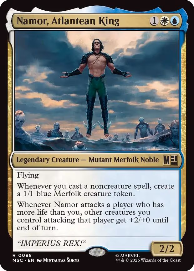Namor, Atlantean King - R (88)