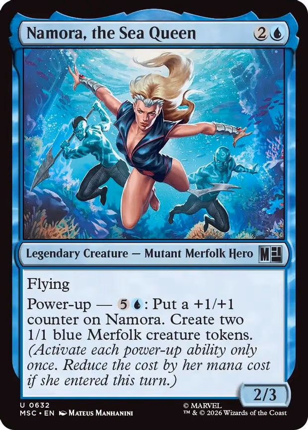 Namora, the Sea Queen - U (632)