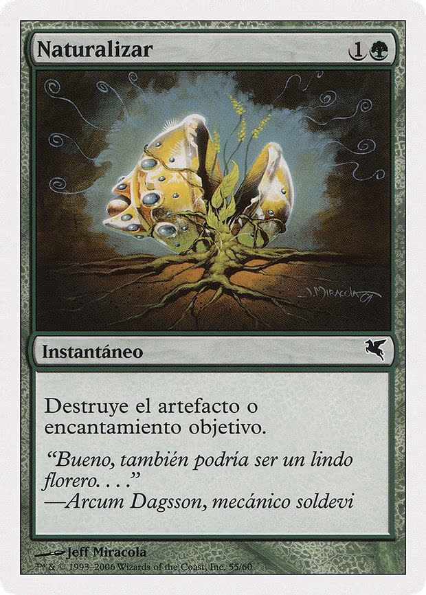 Naturalize (Spanish) - "Naturalizar"