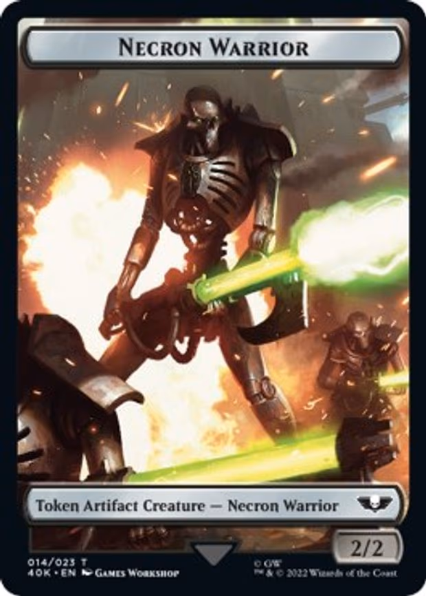 Necron Warrior // Insect Double-Sided Token