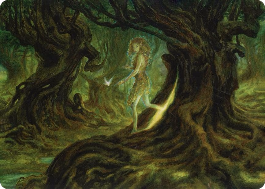 Neverwinter Dryad Art Card