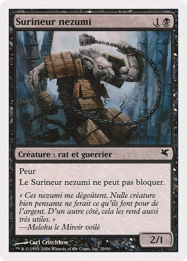 Nezumi Cutthroat (French) - "Surineur nezumi"